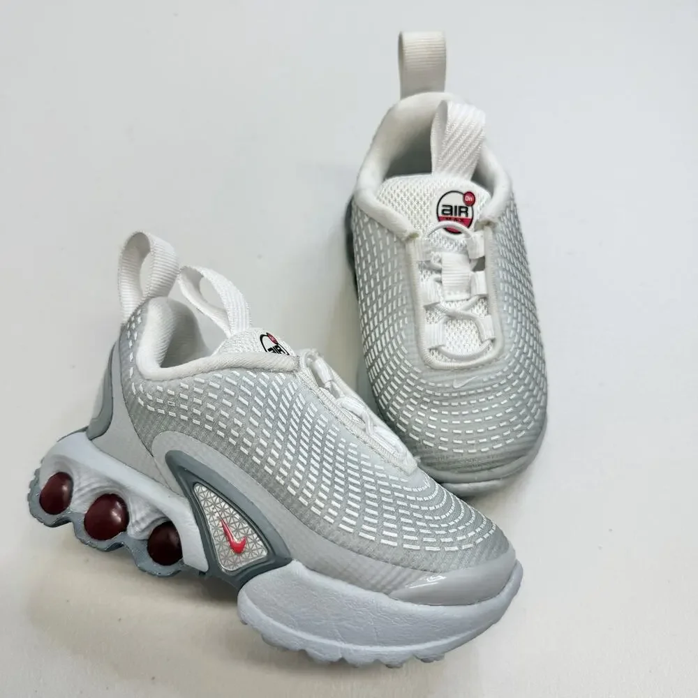 Nike Air Max DN Shoes Toddler Little Kids 5C Gray Slip On Sneakers НQ4876-002